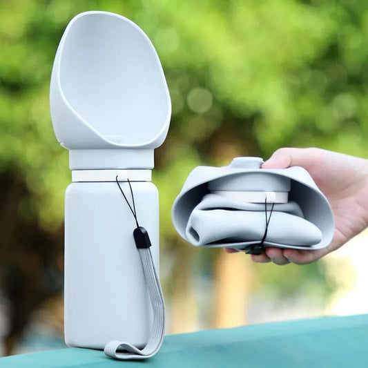 Bouteille d'eau pliable écologique et pratique pour emporter