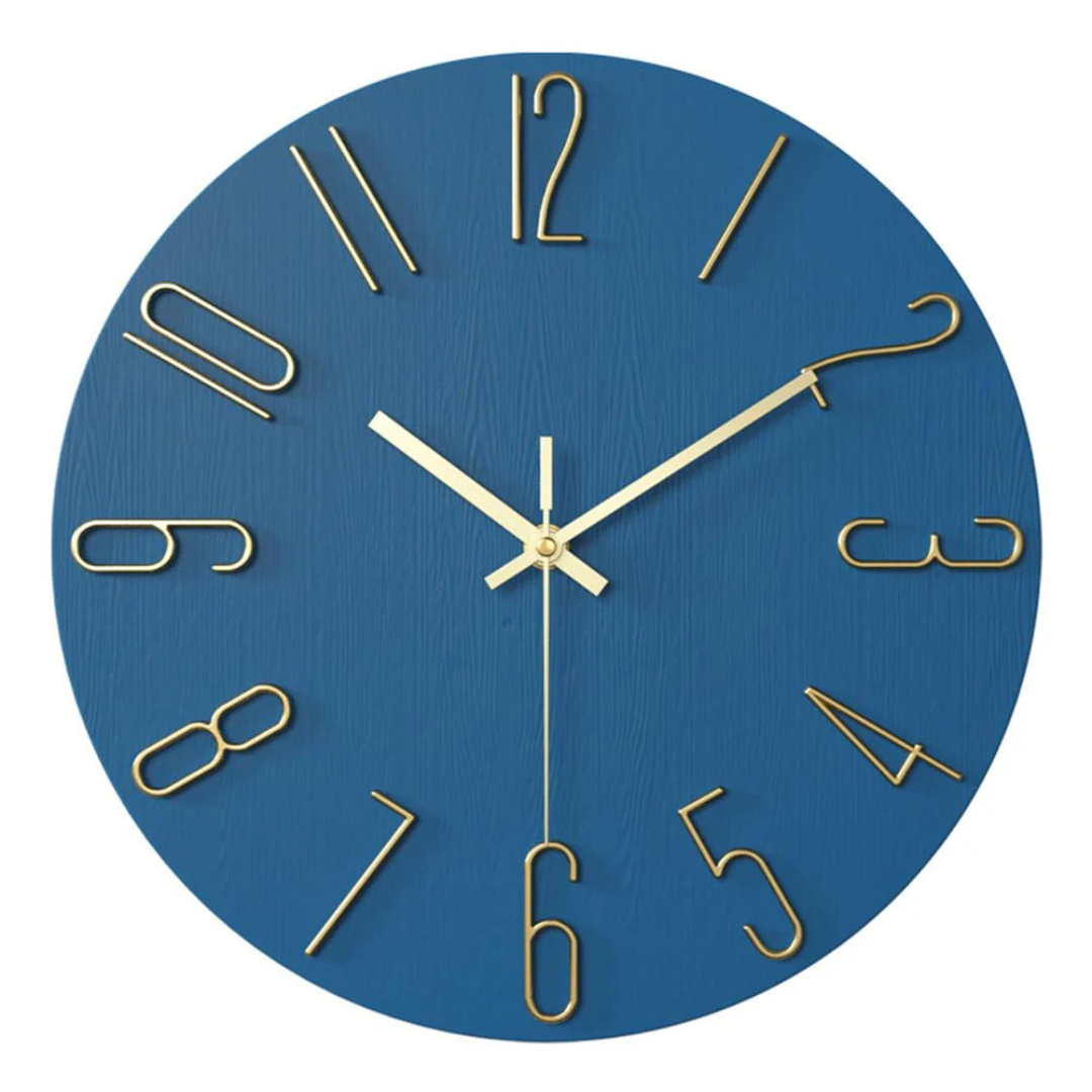 Noble - Horloge murale fine et élégante parfaite pour le salon