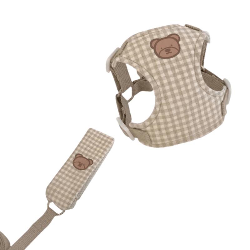 Harnais et laisse élégants et confortables pour chiot