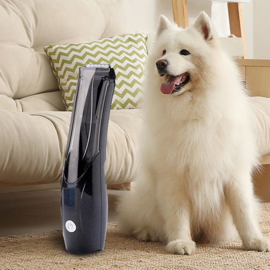 Tondeuse professionnelle pour poils d'animaux avec collecte automatique des poils pour un entretien efficace et facile