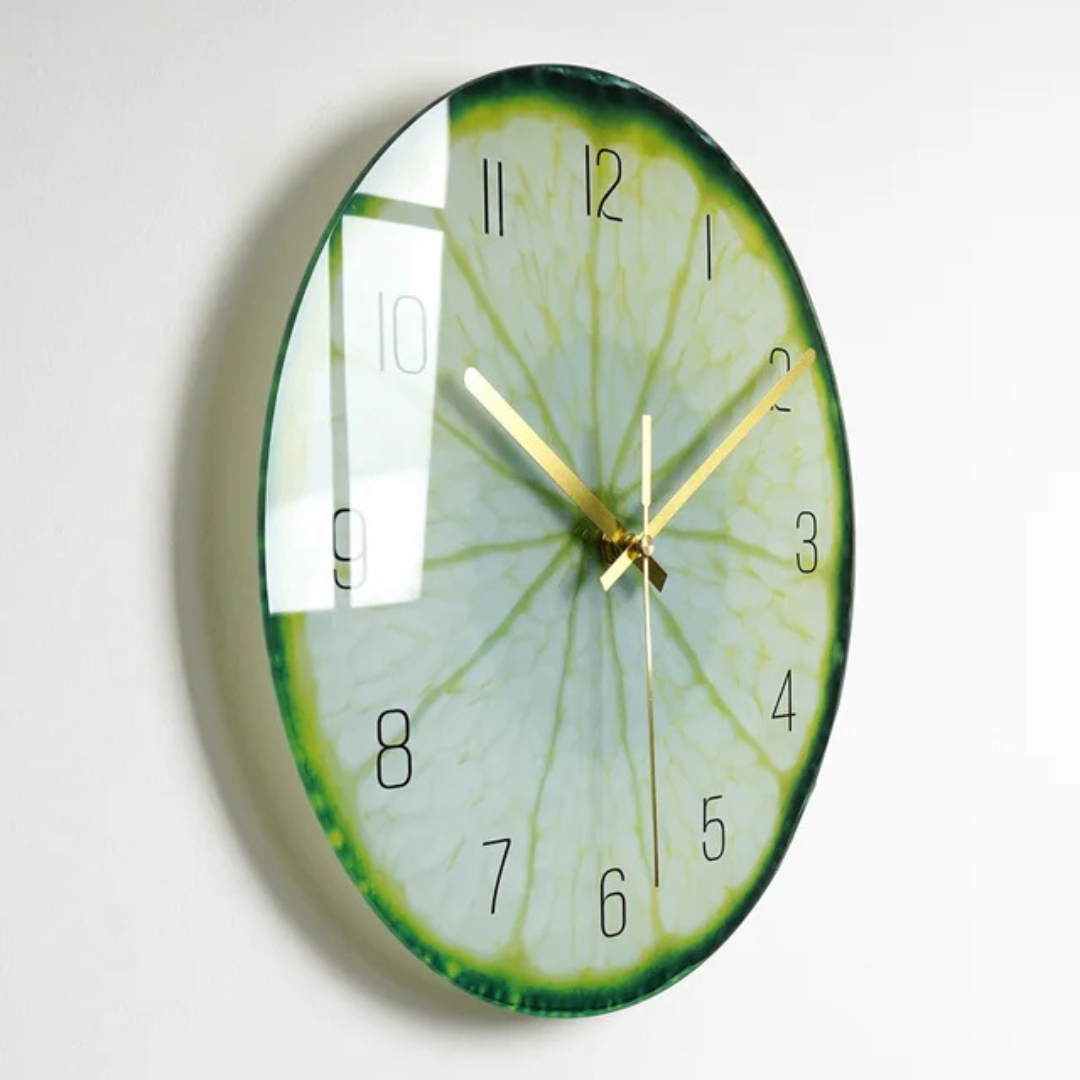 Horloge murale moderne grande et élégante – Horloge décorative élégante pour cuisine et salon