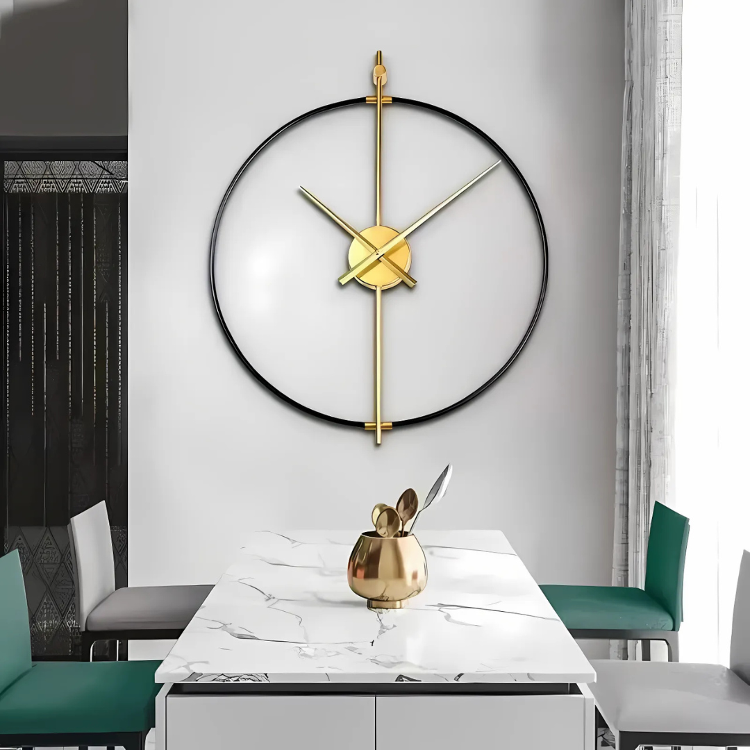Timenis - Grande horloge murale élégante pour un intérieur moderne