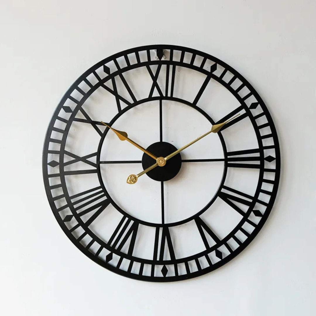 Horloge murale rétro Epohi - Horloge élégante pour le salon