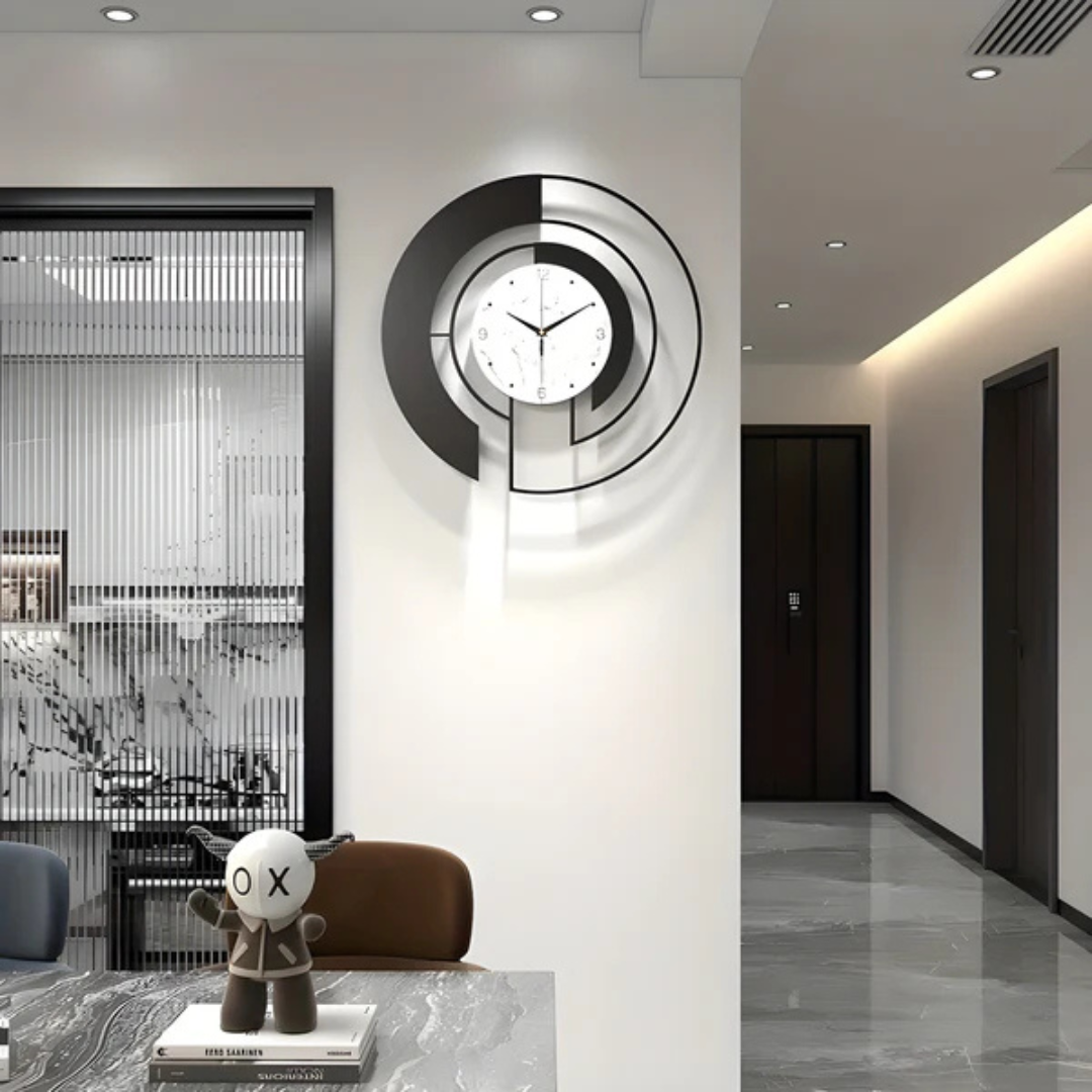 Arc - Horloge murale élégante et épurée pour un intérieur moderne