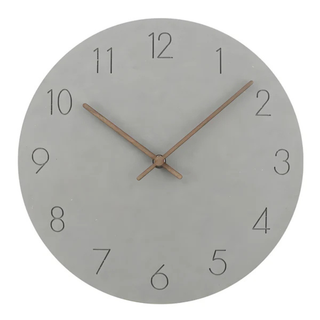 Nork - Horloge murale en bois élégante et stylée pour un look moderne