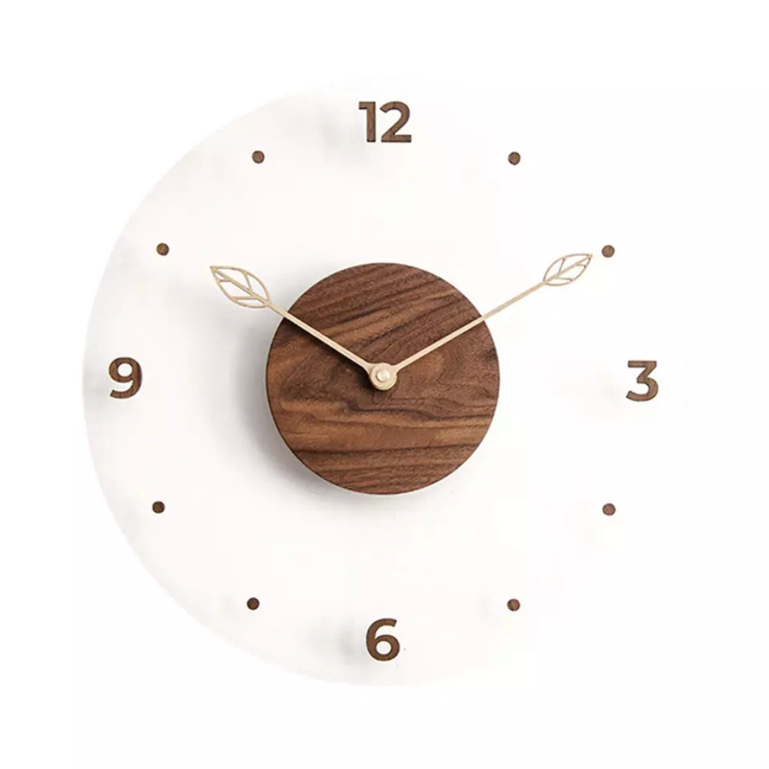 Lucis - Horloge murale élégante en acrylique pour un intérieur luxueux et stylé