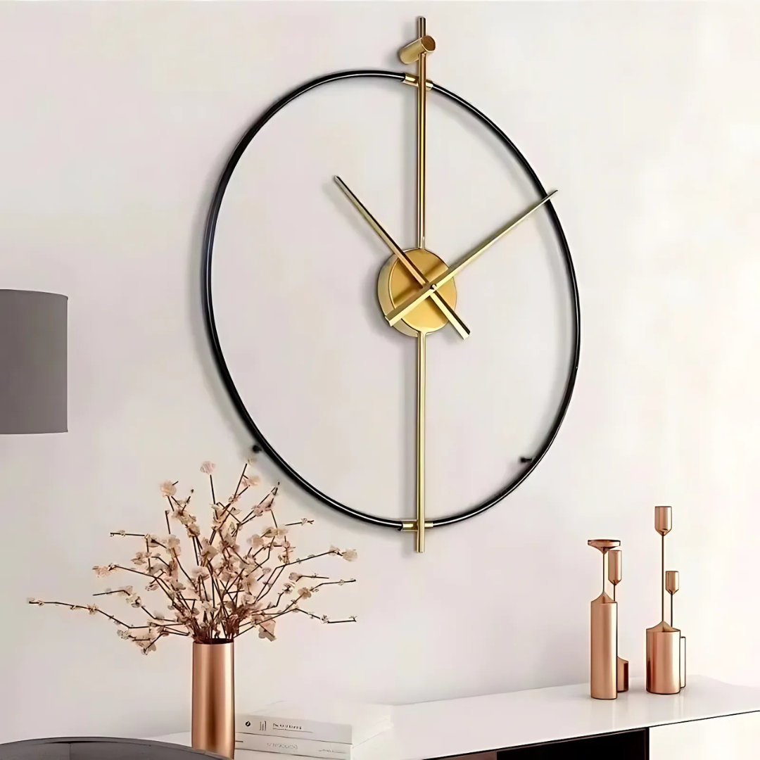 Timenis - Grande horloge murale élégante pour un intérieur moderne
