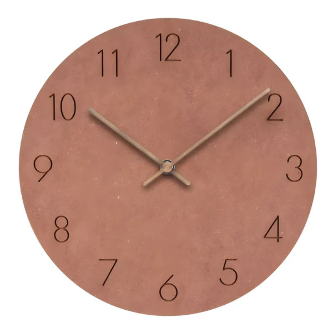 Nork - Horloge murale en bois élégante et stylée pour un look moderne