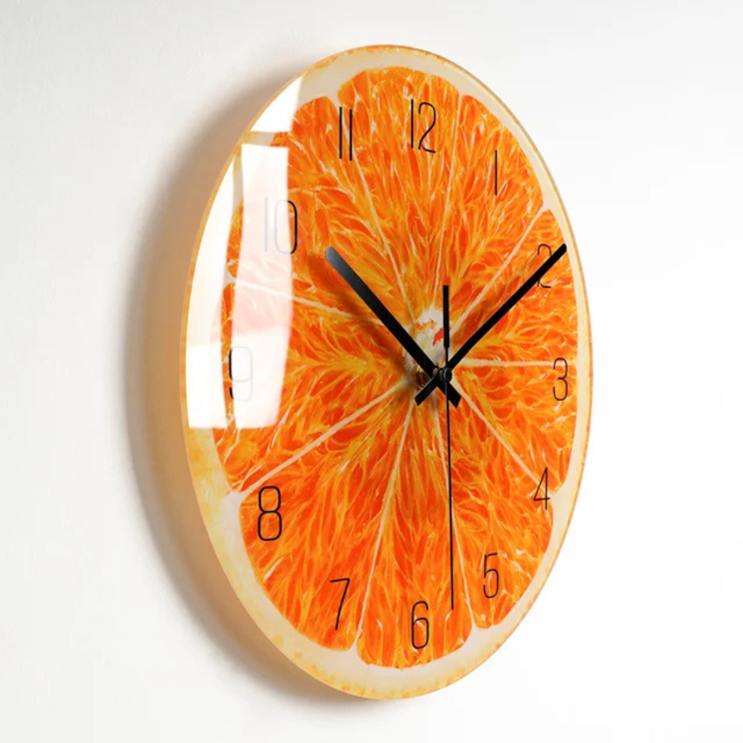 Horloge murale moderne grande et élégante – Horloge décorative élégante pour cuisine et salon