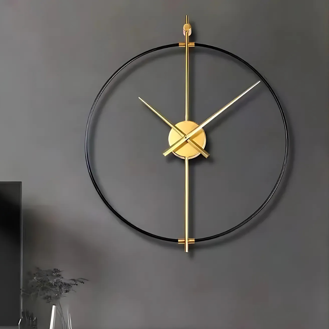 Timenis - Grande horloge murale élégante pour un intérieur moderne