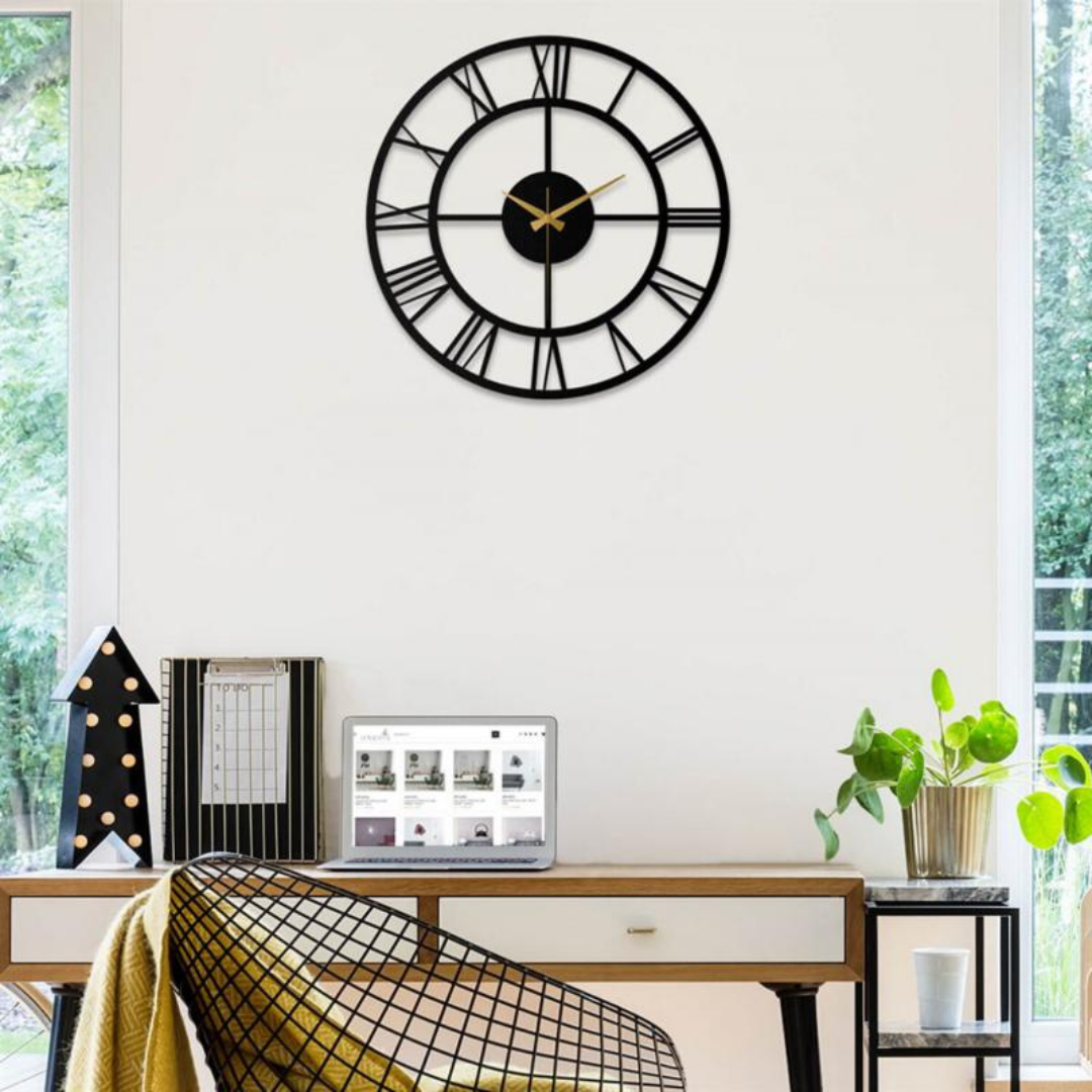 Horloge murale rétro Epohi - Horloge élégante pour le salon