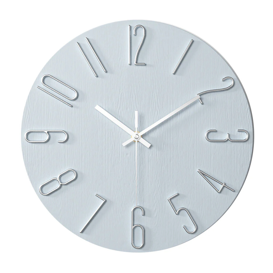 Noble - Horloge murale fine et élégante parfaite pour le salon