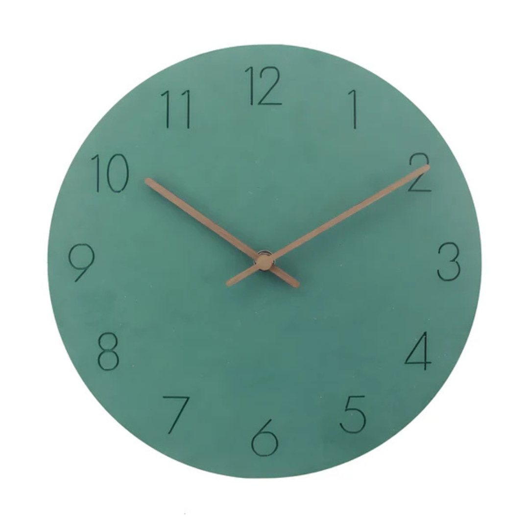 Nork - Horloge murale en bois élégante et stylée pour un look moderne