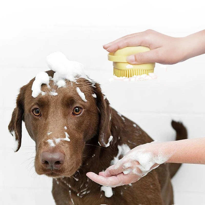 Gant de massage animal de luxe pour soin relaxant
