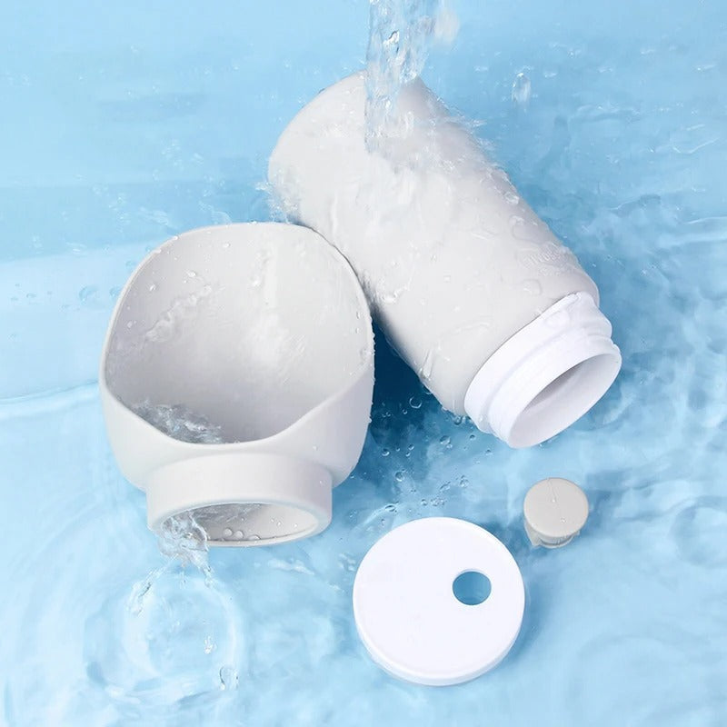 Bouteille d'eau pliable écologique et pratique pour emporter