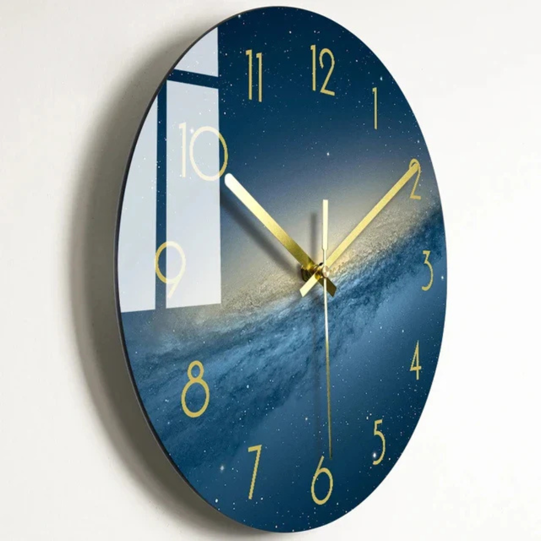 Horloge murale moderne grande et élégante – Horloge décorative élégante pour cuisine et salon