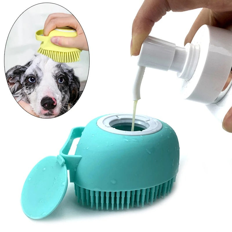 Gant de massage animal de luxe pour soin relaxant