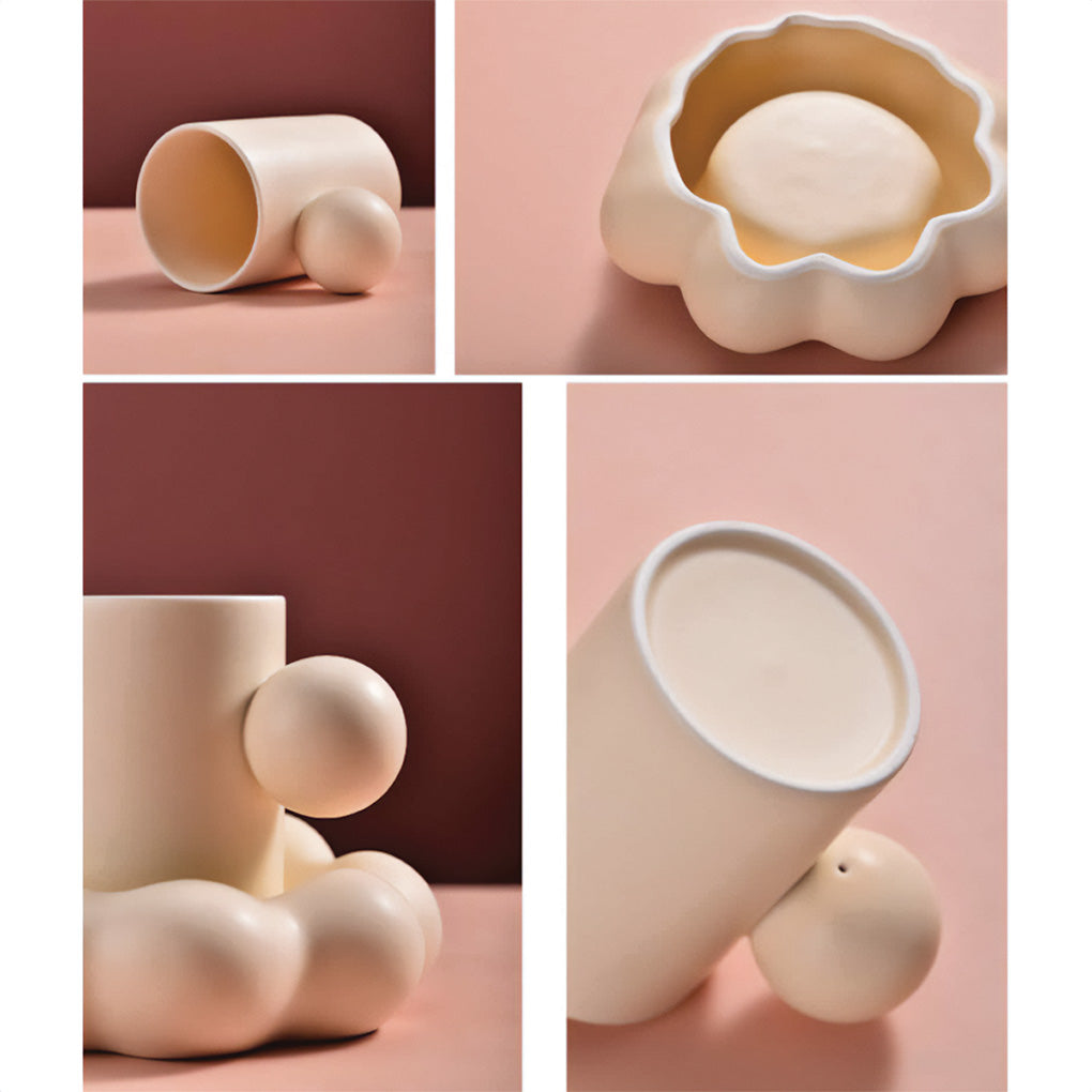 Ensemble de tasses en céramique Cloud – Élégance et confort pour vos boissons