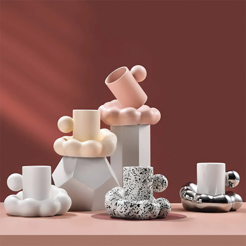 Ensemble de tasses en céramique Cloud – Élégance et confort pour vos boissons