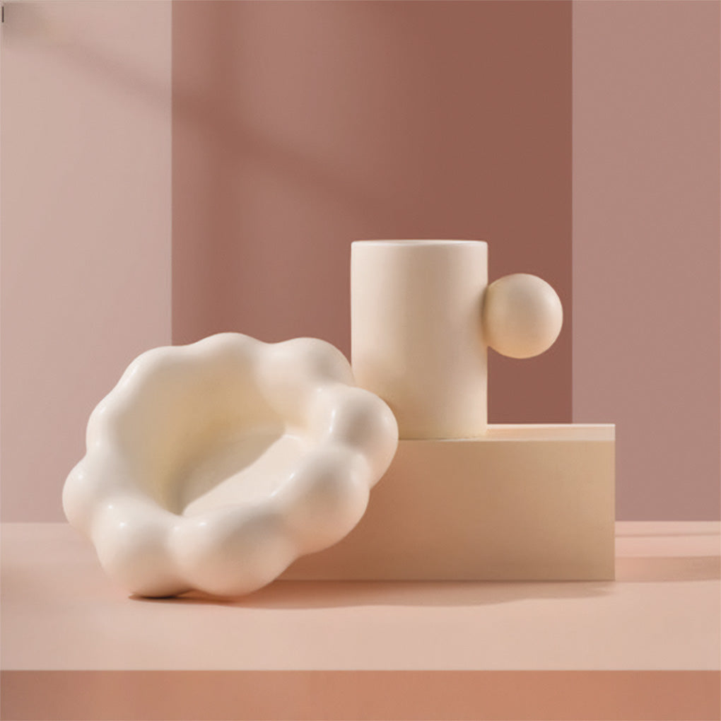 Ensemble de tasses en céramique Cloud – Élégance et confort pour vos boissons