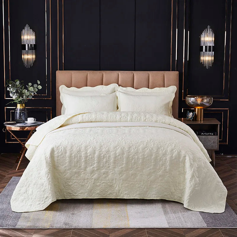Couette en coton blanc luxueux pour un confort ultime – Disponible en 150x200 cm et 200x220 cm