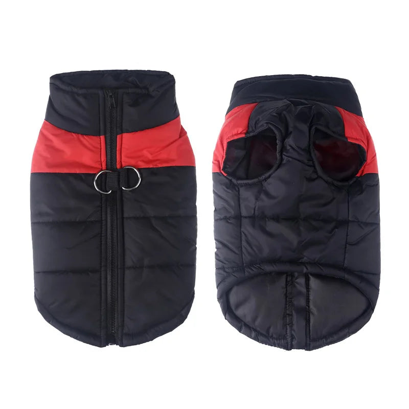 Gilet d'hiver deluxe pour animaux - chaud et confortable