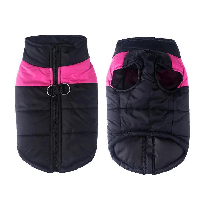 Gilet d'hiver deluxe pour animaux - chaud et confortable