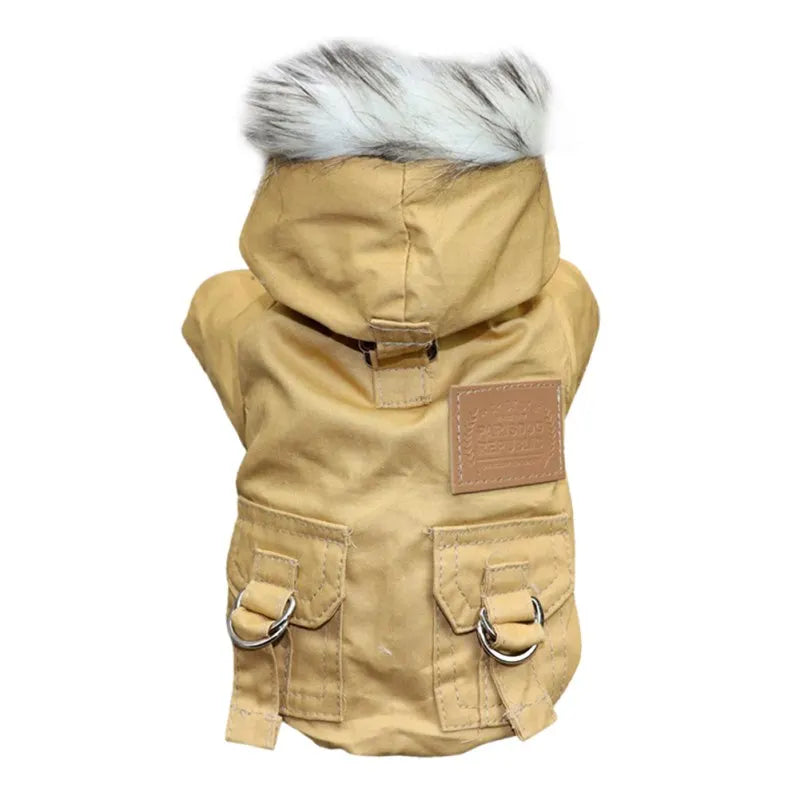 Manteau épais confortable et chaud pour animaux de compagnie
