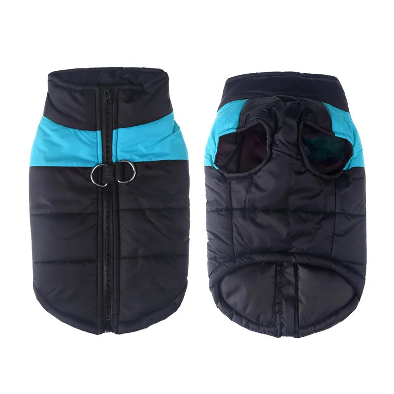 Gilet d'hiver deluxe pour animaux - chaud et confortable