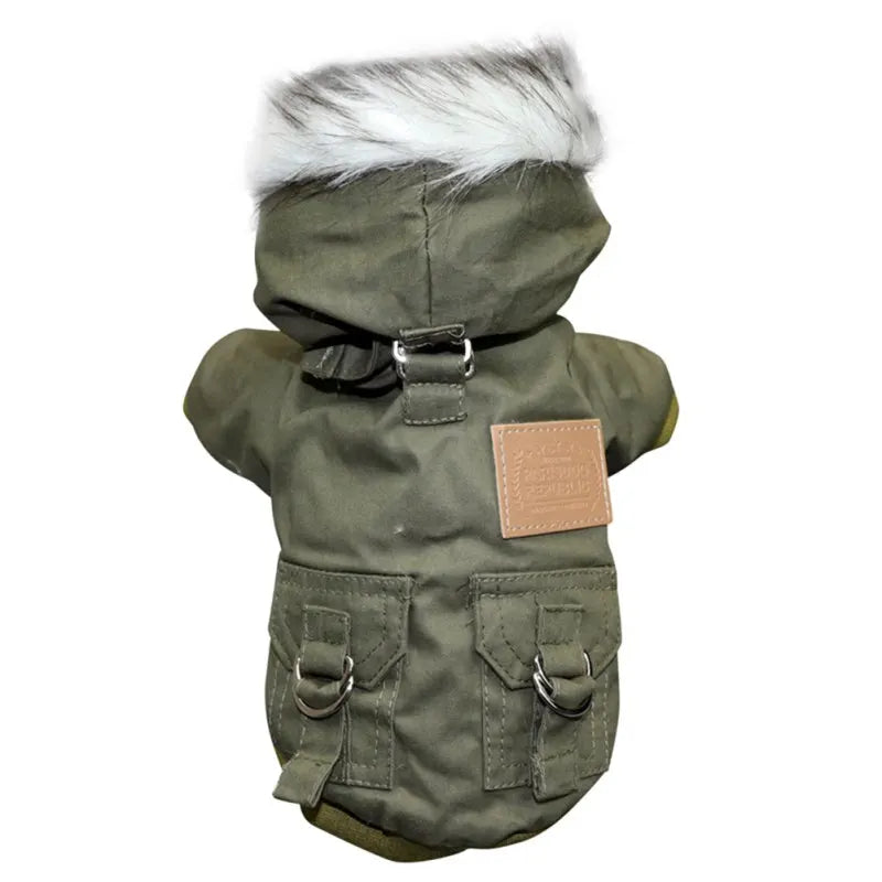 Manteau épais confortable et chaud pour animaux de compagnie