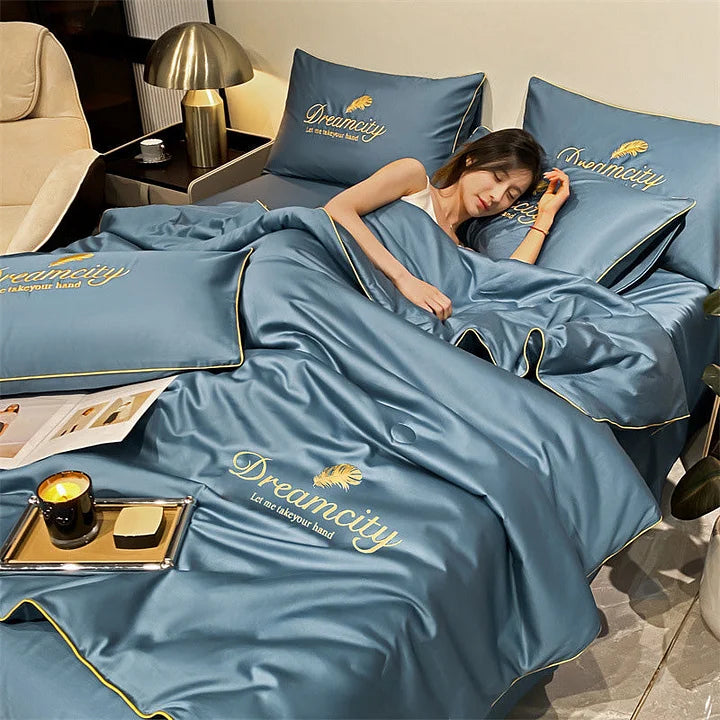 Couette ultra-légère respirante avec température réglable pour une nuit de sommeil parfaite