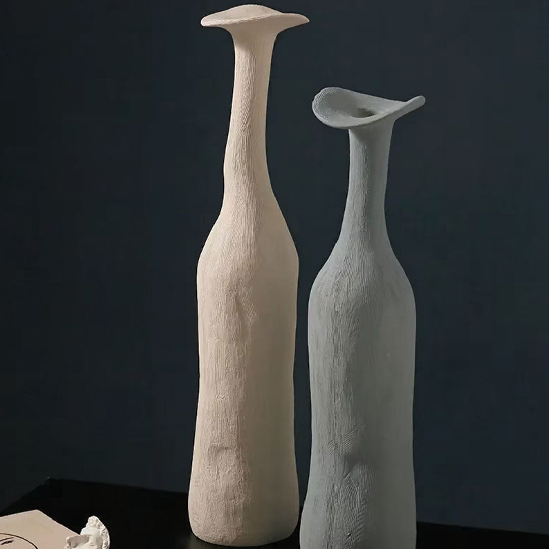 Vase en céramique moderne Morandi – Élément décoratif chic et élégant