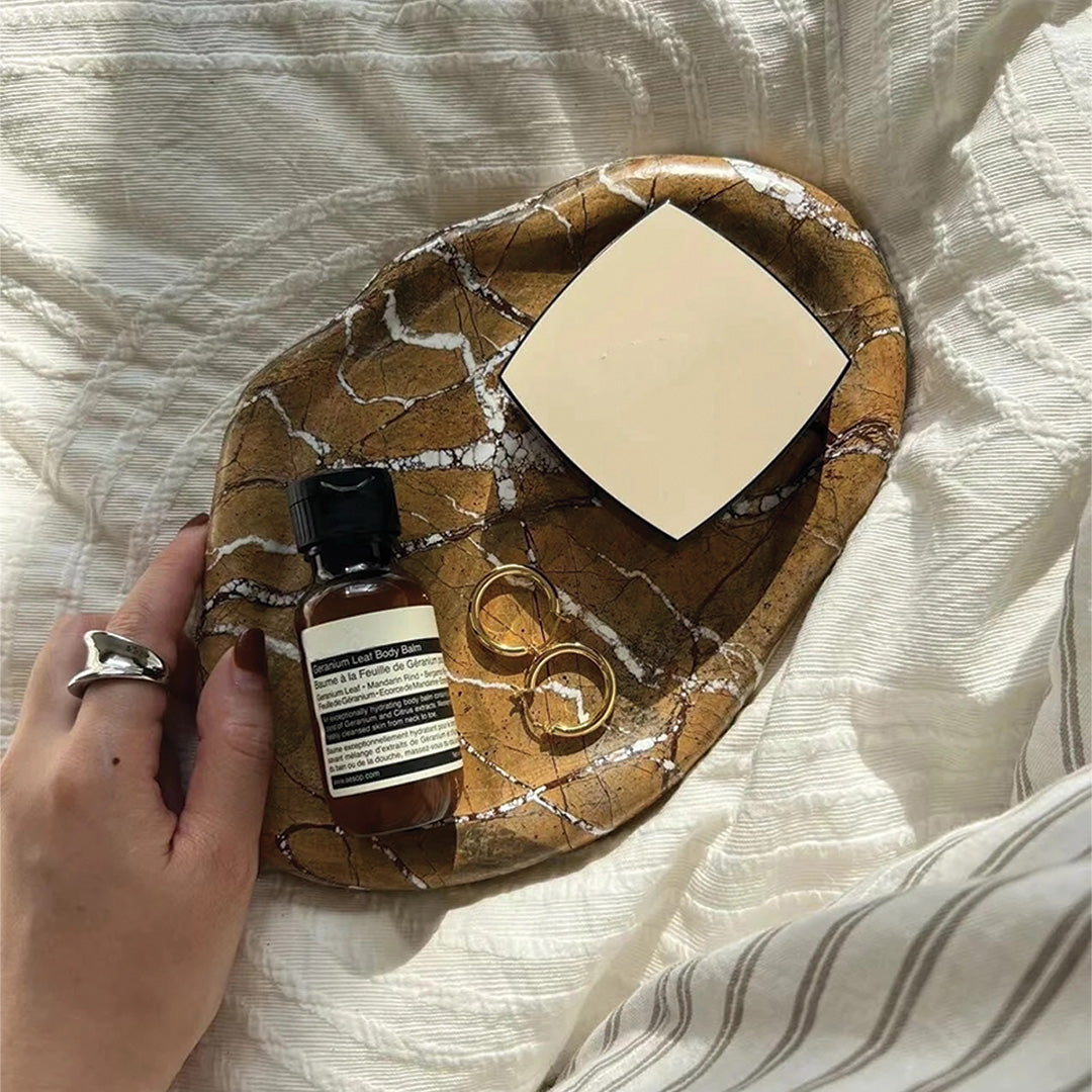Porte-savon en marbre