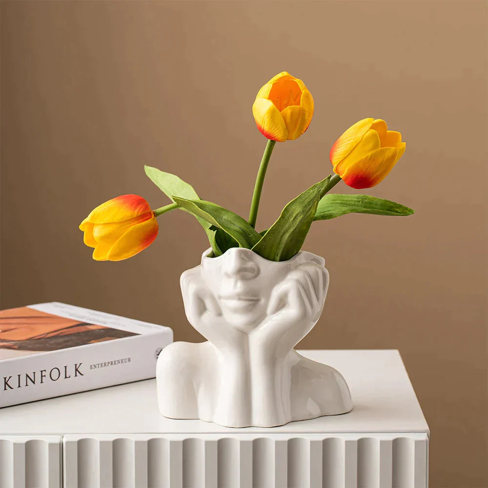 Vases en céramique uniques et modernes