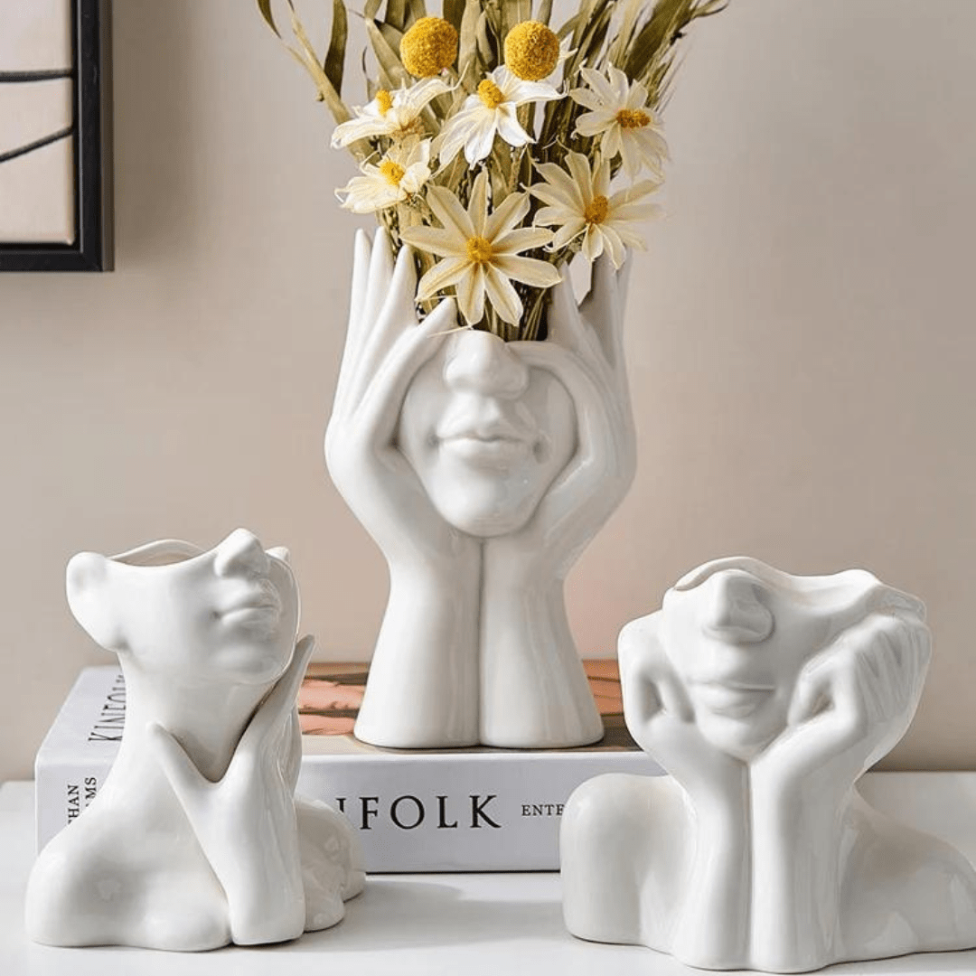 Vases en céramique uniques et modernes