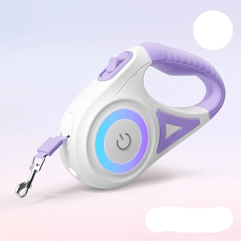 Sécurité Ultime pour Chien : Éclairage LED et Portée de 5m pour Promenade Nocturne