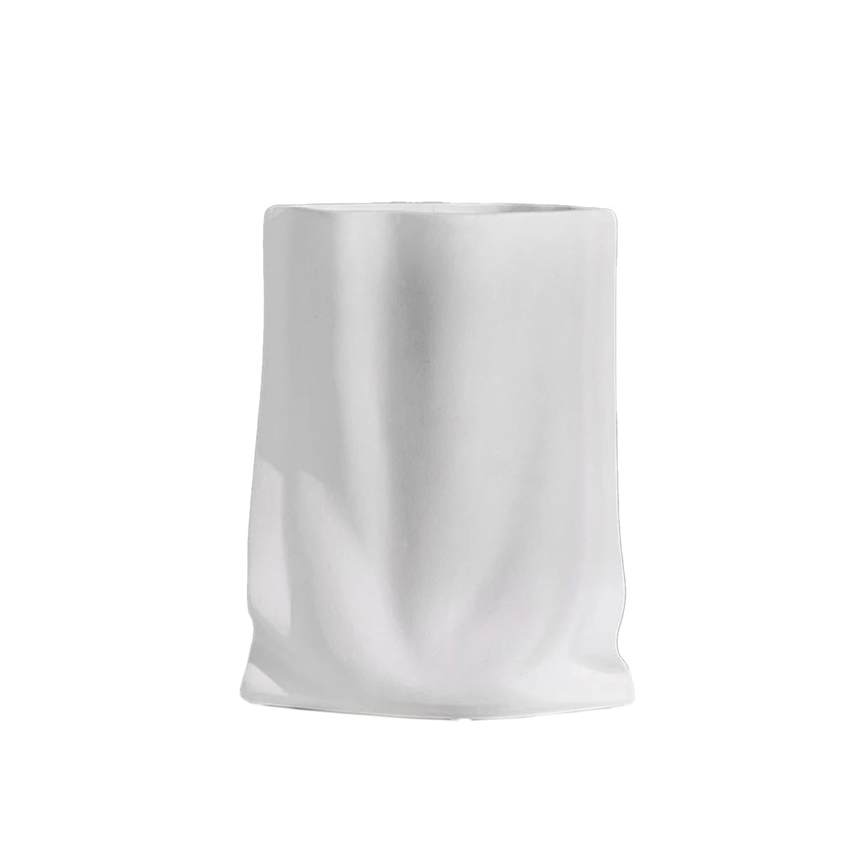 Vase à fleurs plissé élégant | Décoration contemporaine parfaite pour toutes vos pièces