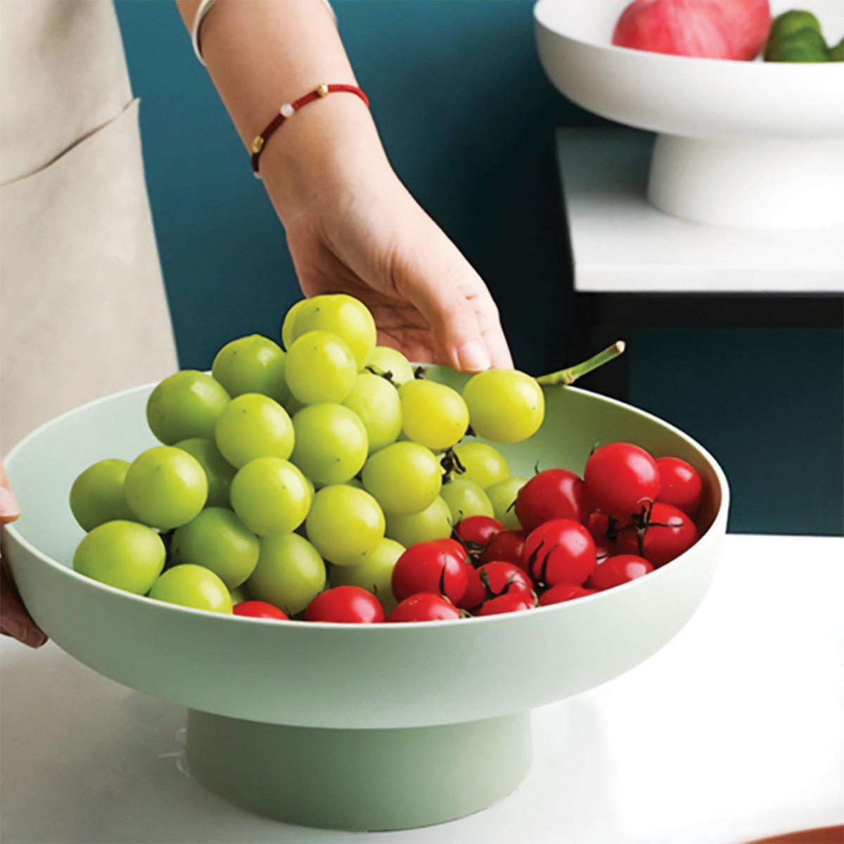 Conteneur rond pour fruits
