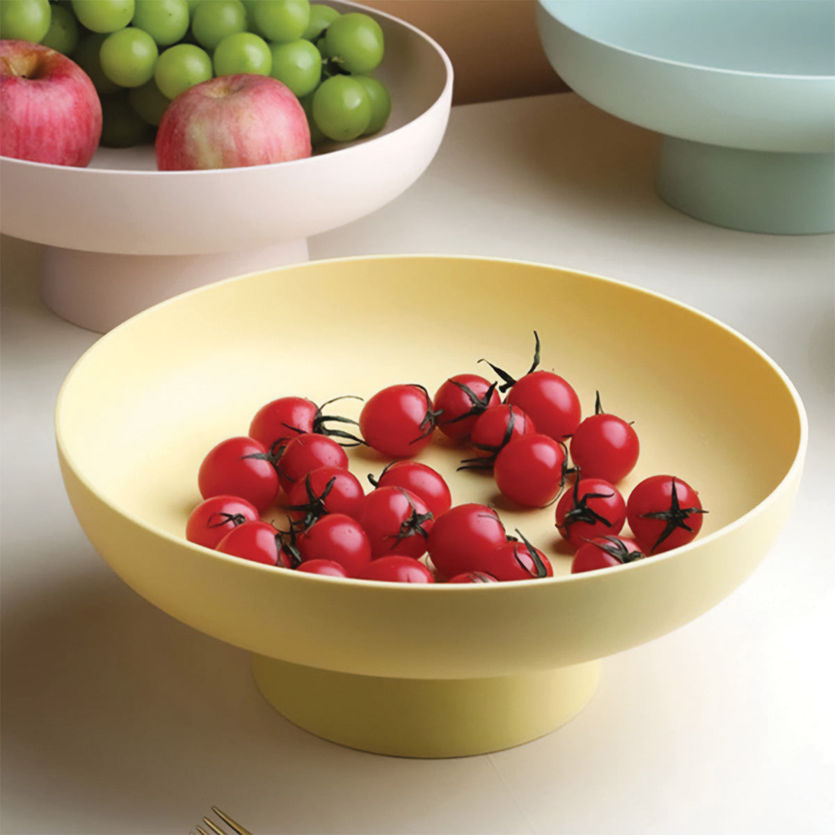 Conteneur rond pour fruits