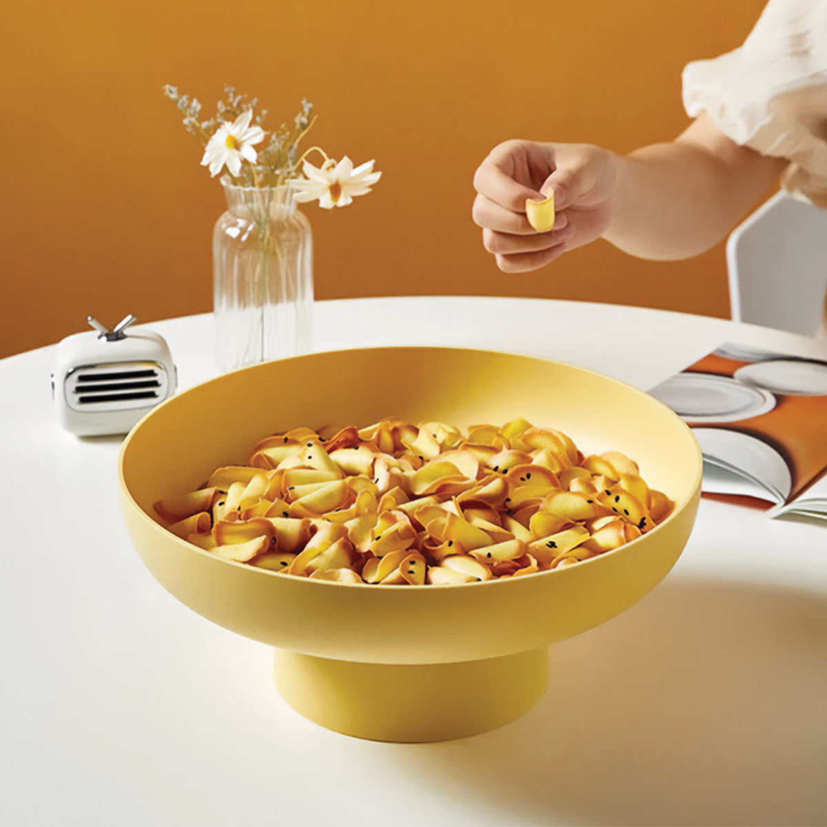 Conteneur rond pour fruits