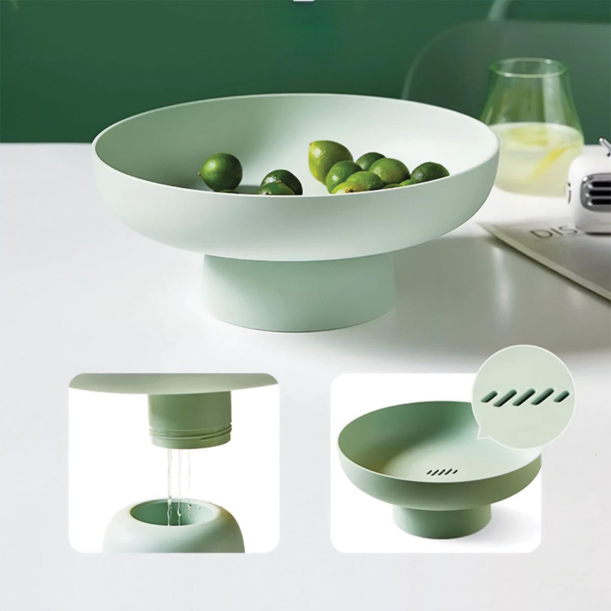 Conteneur rond pour fruits