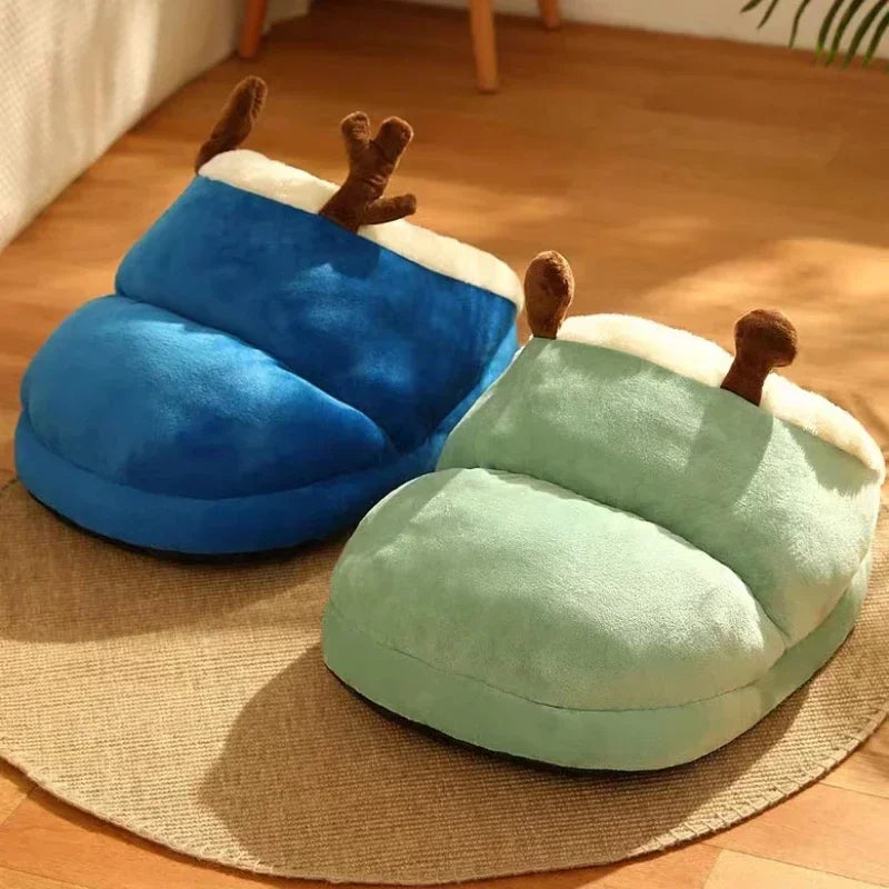 Lit pliant de luxe pour chien - Parfait pour un hiver chaud et confortable