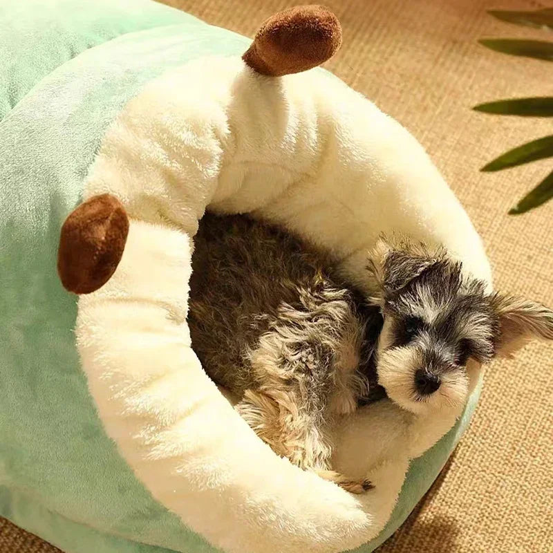 Lit pliant de luxe pour chien - Parfait pour un hiver chaud et confortable