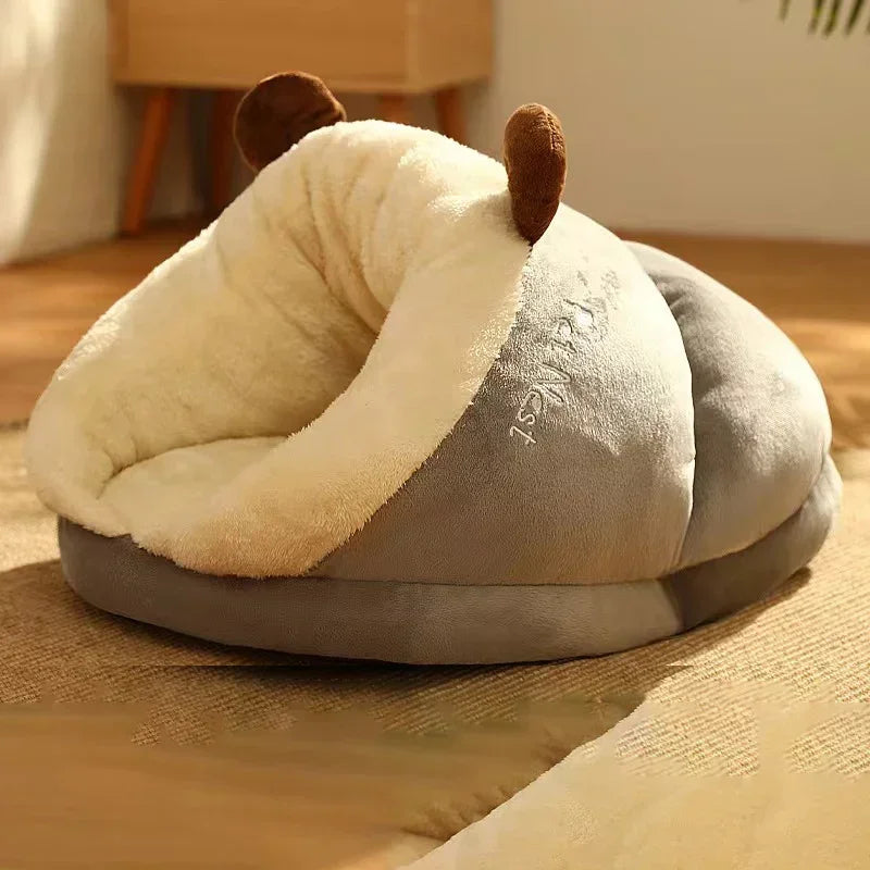Lit pliant de luxe pour chien - Parfait pour un hiver chaud et confortable