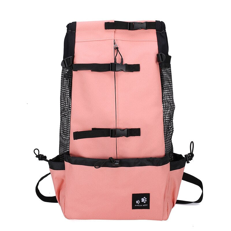 Sac de voyage écologique pour animaux avec poche latérale pratique pour confort et commodité