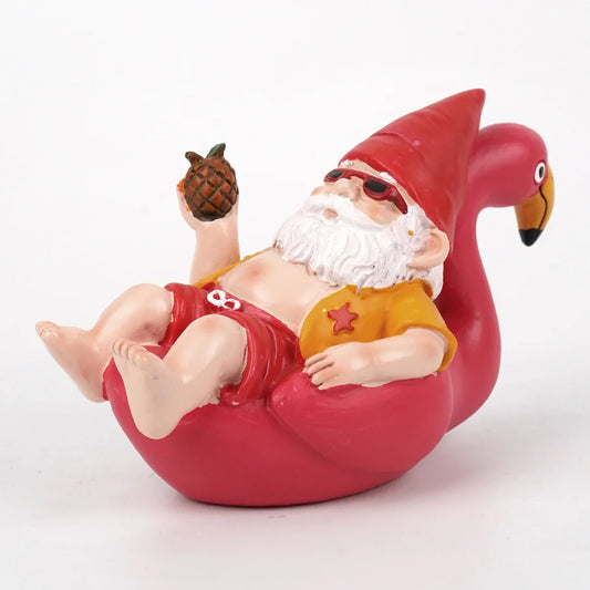 Phaedra - Figurine de gnome charmante avec ananas pour décoration de jardin enchanteresse