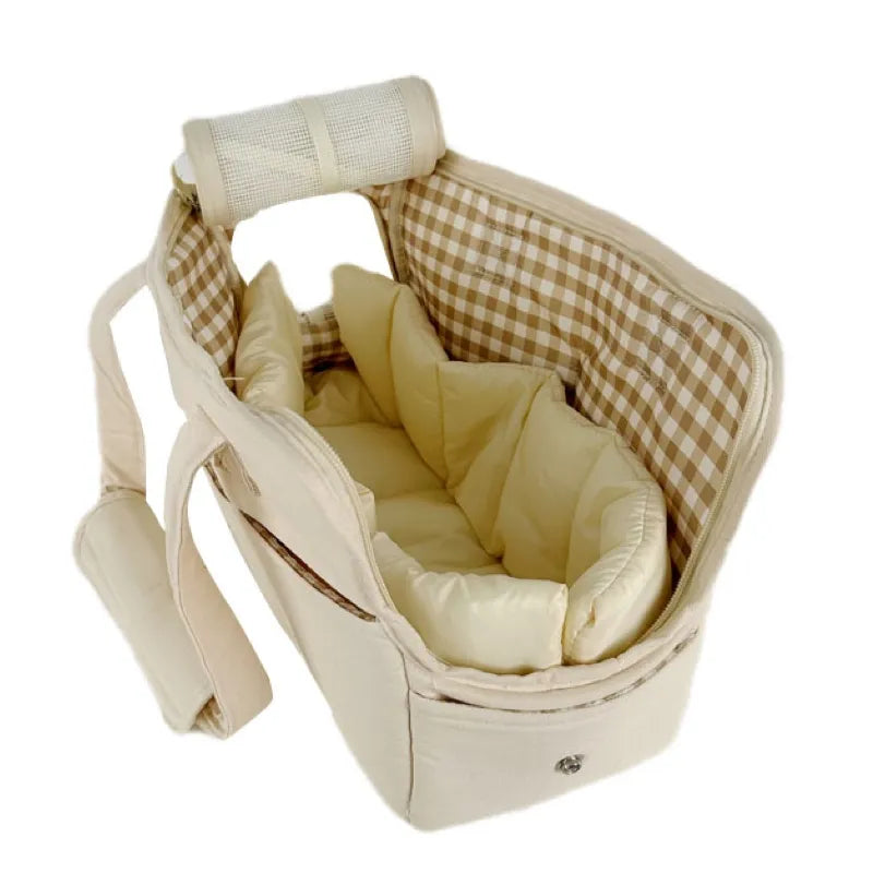 Sac de voyage durable et sécurisé pour le soin confortable des petits chiens et chats