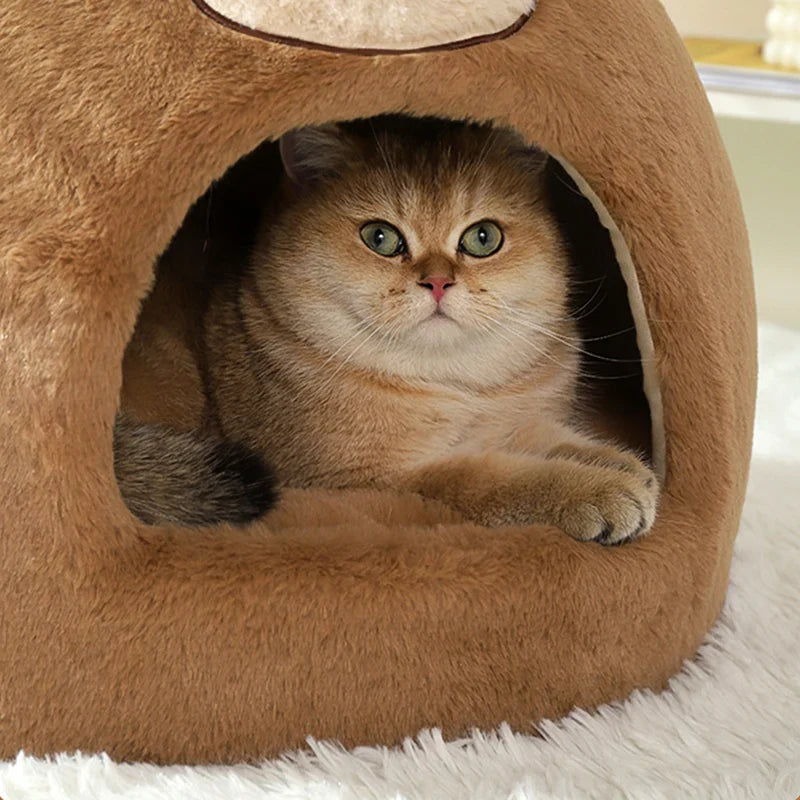 Lit luxueux et confortable pour chats et chiens pour un repos ultime et un confort douillet
