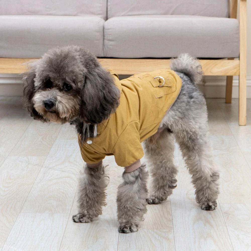 Manteau épais confortable et chaud pour animaux de compagnie