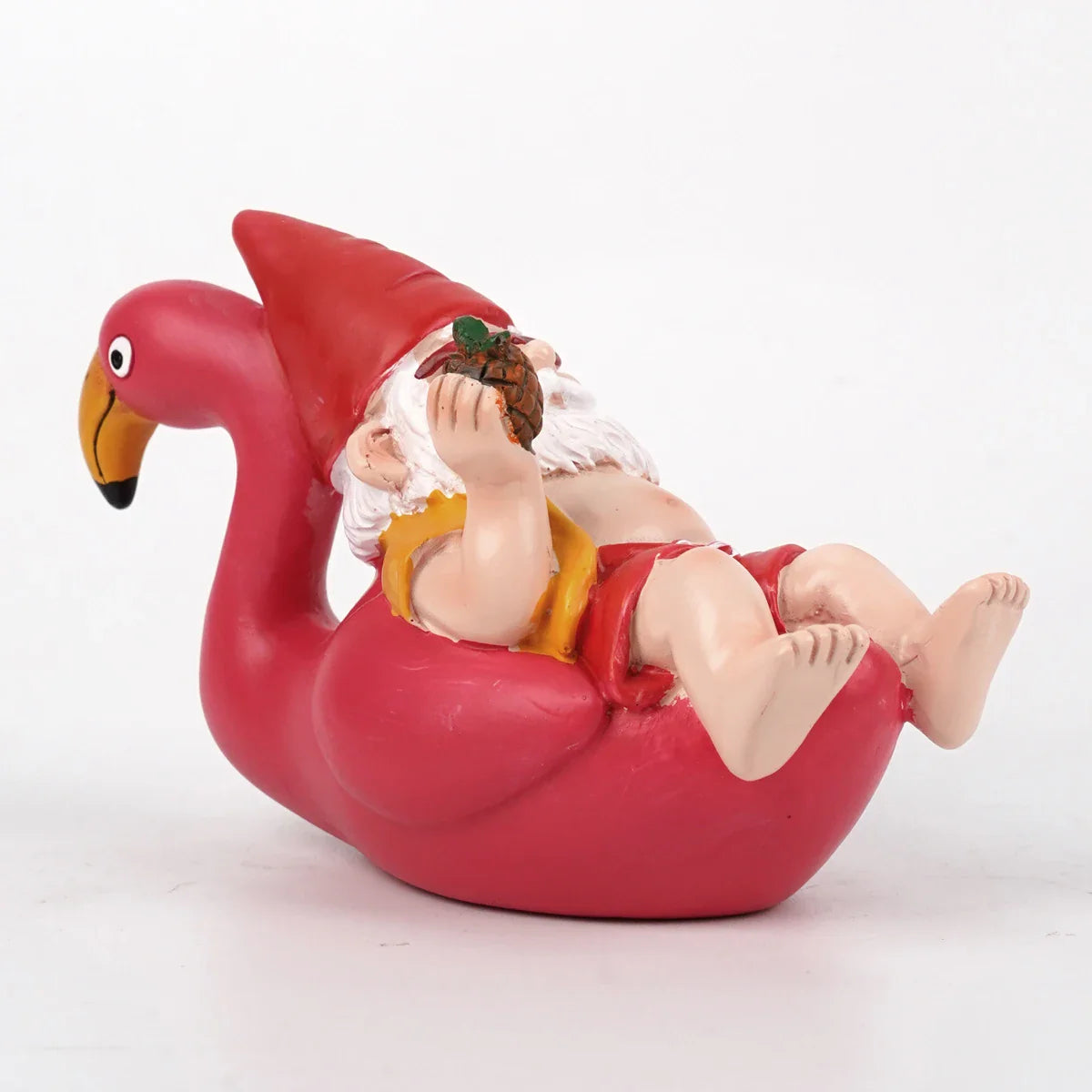Phaedra - Figurine de gnome charmante avec ananas pour décoration de jardin enchanteresse